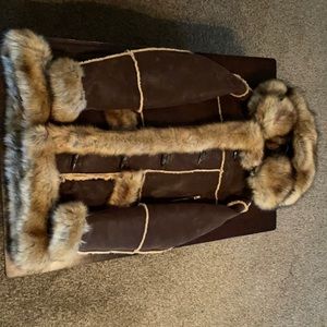 Jordan Craig Men’s Aspen Shearling Brown Jacket